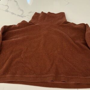 Lululemon oversized cropped cowl neck sweatshirt